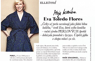 ELLE - rozhovor s Evou Toledo Flores