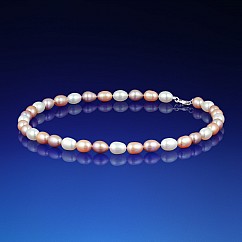 Perlový náhrdelník Martha farebný