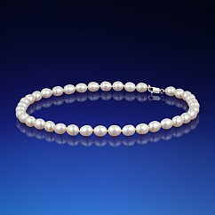 Perlový náhrdelník Martha biely
